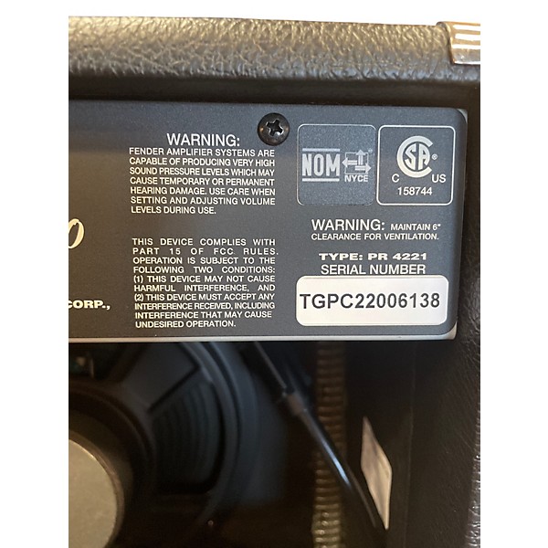 Used Fender Champion 20 Guitar Combo Amp