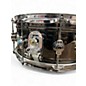 Used DW 14in Black Nickel Over Brass Snare Drum 14x6.5 BLACK NICKEL Drum