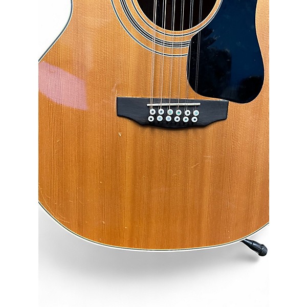 Used Guild F212XL Natural 12 String Acoustic Electric Guitar
