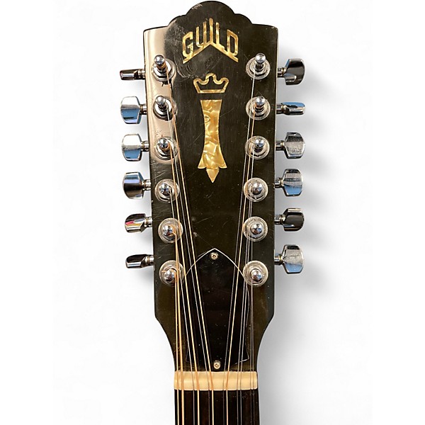 Used Guild F212XL Natural 12 String Acoustic Electric Guitar