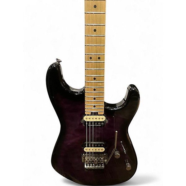 Used Charvel Pro Mod San Dimas HH HT PURPLE BURST Solid Body Electric Guitar