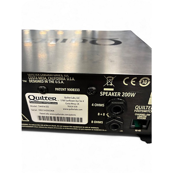 Used Quilter Labs Overdrive 202 Solid State Guitar Amp Head
