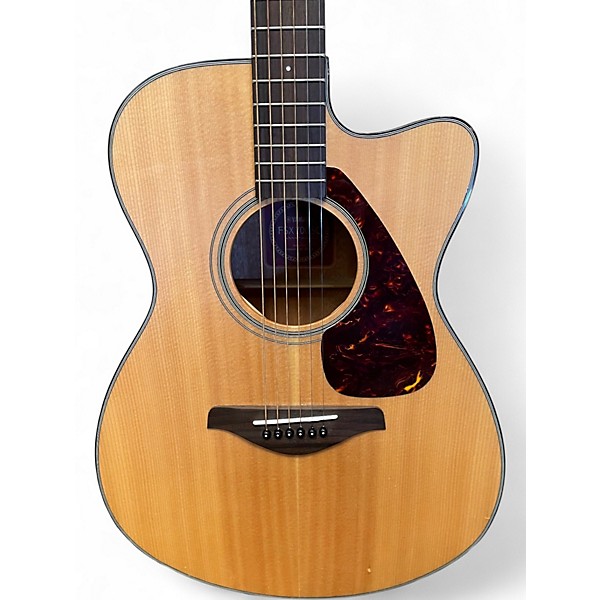 Used Yamaha FSX700SC Natural Acoustic Electric Guitar