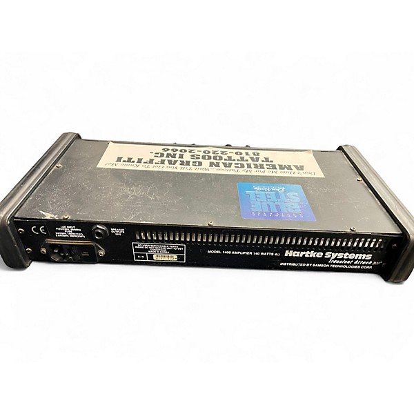 Used Hartke 1400 AMP Bass Amp Head