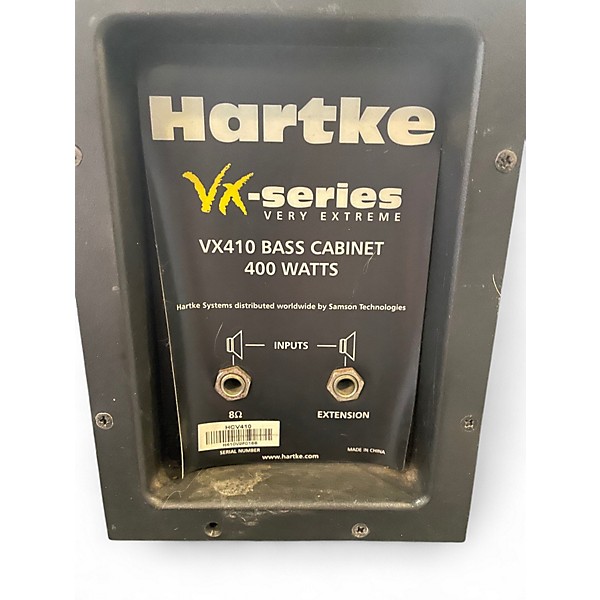 Used Hartke VX410 Bass Cabinet
