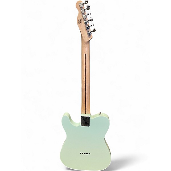 Used Squier Telecaster SURF GREEN Solid Body Electric Guitar