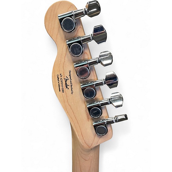 Used Squier Telecaster SURF GREEN Solid Body Electric Guitar