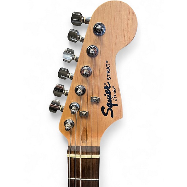 Used Squier Bullet Stratocaster BLACK Solid Body Electric Guitar