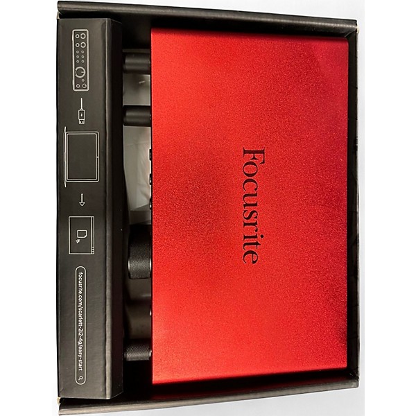Used Focusrite Scarlett 2i2 GEN 4 Audio Interface