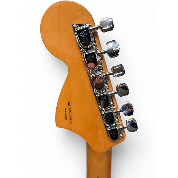 Used Fender Vintera 70s Stratocaster Surf Green Solid Body Electric Guitar