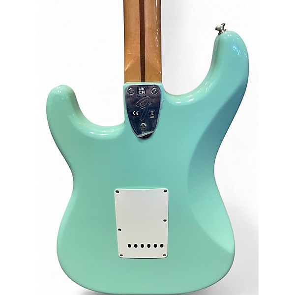Used Fender Vintera 70s Stratocaster Surf Green Solid Body Electric Guitar