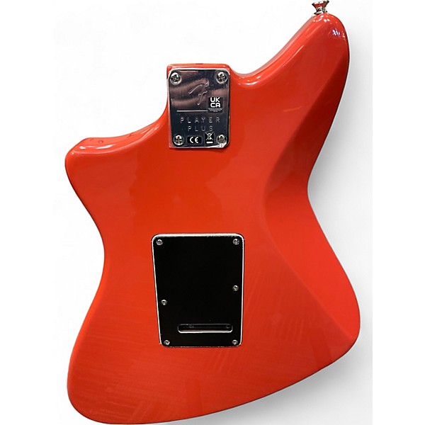 Used Fender Player Plus Meteora HH Fiesta Red Solid Body Electric Guitar