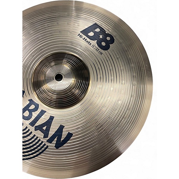 Used SABIAN 13in B8 Hi Hat Pair Cymbal
