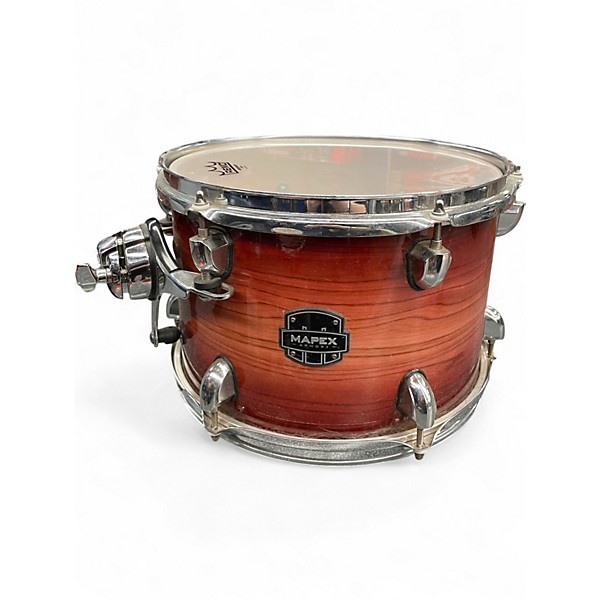 Used Mapex 6 Piece Armory Redwood Burst Drum Kit