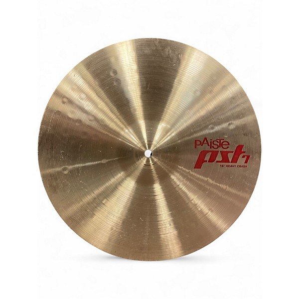 Used Paiste 16in PST7 Heavy Crash Cymbal