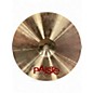 Used Paiste 16in PST7 Heavy Crash Cymbal