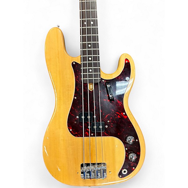 Used Univox P-Bass Natural Electric Bass Guitar