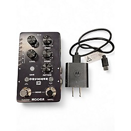 Used Mooer DRUMMER Percussion Stomp Box