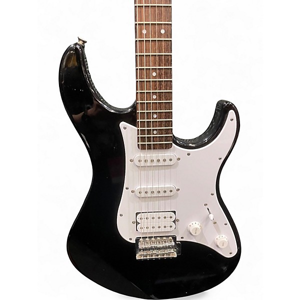 Used Yamaha Pacifica Black Solid Body Electric Guitar