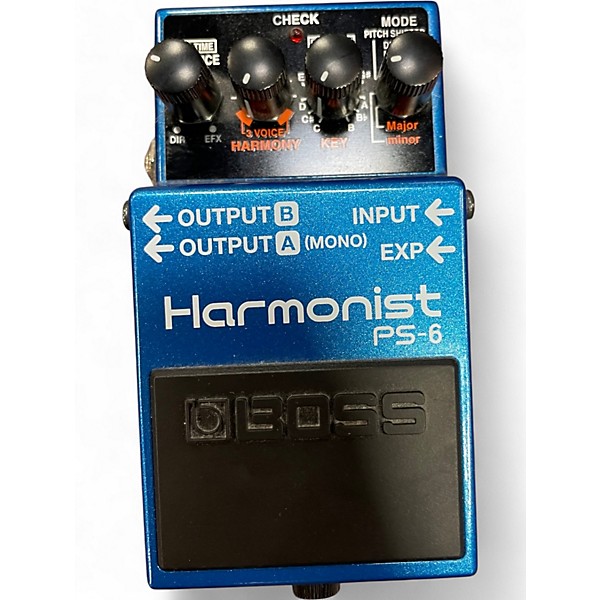 Used BOSS PS6 Harmonist Effect Pedal
