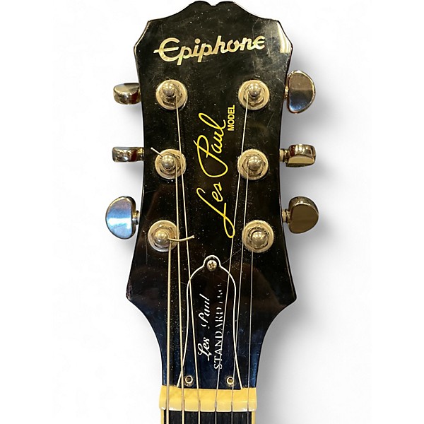 Used Epiphone Les Paul Standard Pro Sunburst Solid Body Electric Guitar