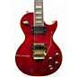 Used Epiphone Alex Lifeson Les Paul Custom Axcess Crimson Red Trans Solid Body Electric Guitar