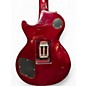 Used Epiphone Alex Lifeson Les Paul Custom Axcess Crimson Red Trans Solid Body Electric Guitar