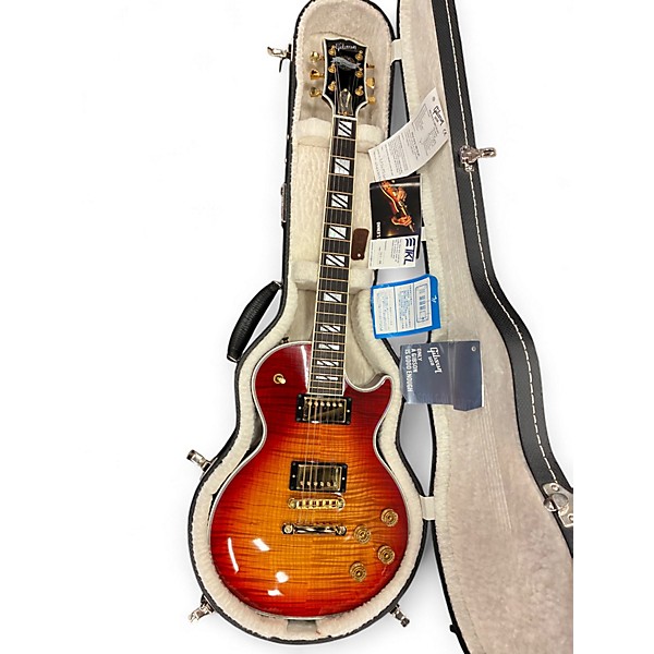 Used 2005 Gibson Les Paul Supreme Heritage Cherry Sunburst Solid Body Electric Guitar