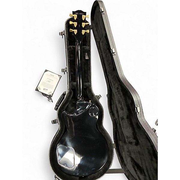 Used 2024 Gibson Les Paul Supreme Transparent Ebony Burst Solid Body Electric Guitar