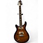 Used PRS Custom 22 10 Top Left Handed Black Gold Solid Body Electric Guitar thumbnail