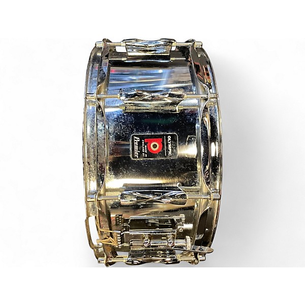 Used Olympic 5X14 snare Chrome Silver Drum