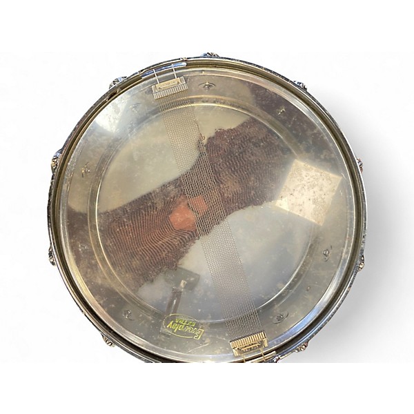 Used Olympic 5X14 snare Chrome Silver Drum