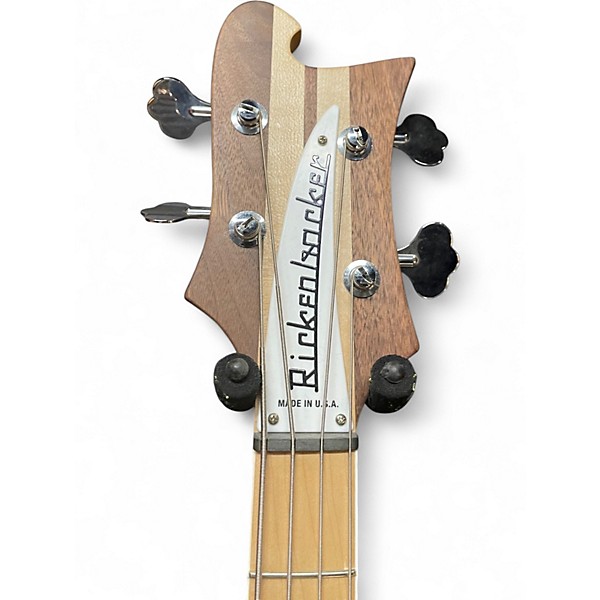 Used Rickenbacker 4003W Natural Walnut Electric Bass Guitar