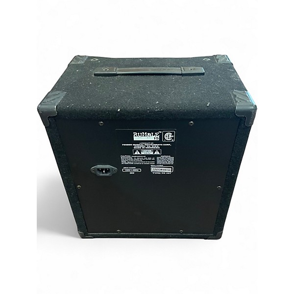 Used Fender Rumble 15 15W 1X8 Bass Combo Amp