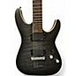 Used Schecter Guitar Research C1 Platinum Trans Black Solid Body Electric Guitar