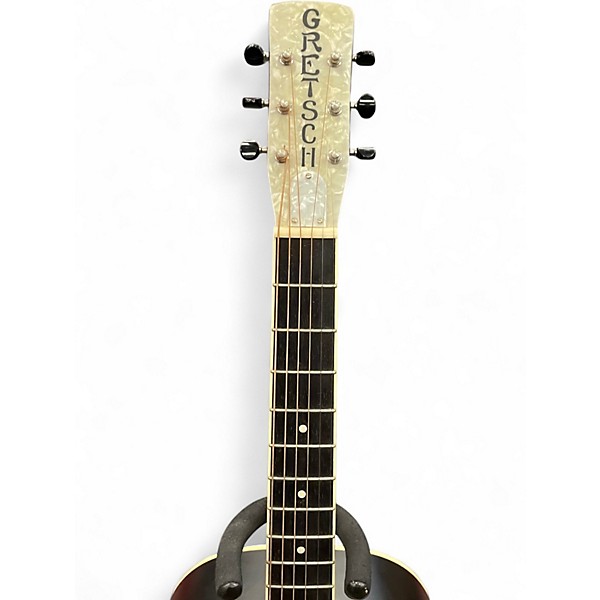 Used Gretsch Guitars G9220 Bobtail Round Neck Sunburst Resonator Guitar