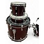 Used Ludwig 5 Piece Accent Red Drum Kit thumbnail