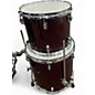 Used Ludwig 5 Piece Accent Red Drum Kit