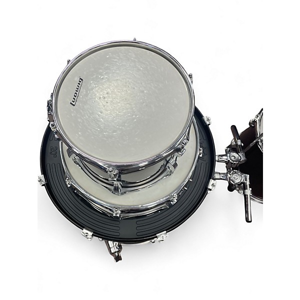 Used Ludwig 5 Piece Accent Red Drum Kit