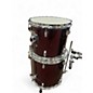 Used Ludwig 5 Piece Accent Red Drum Kit