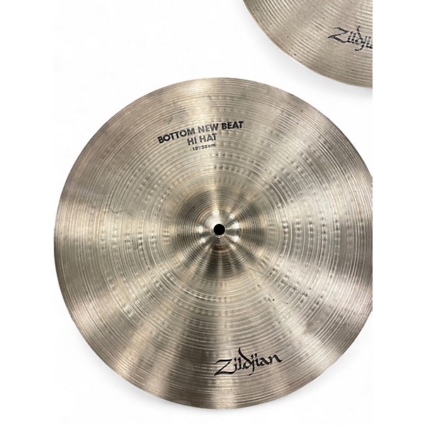 Used Zildjian 14in New Beat Hi Hat Pair Cymbal