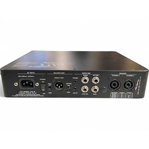 Used Gallien-Krueger Legacy 1200 Bass Amp Head