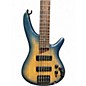 Used Ibanez SR605 5 String Cosmic Blue Electric Bass Guitar
