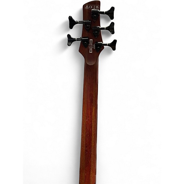 Used Ibanez SR605 5 String Cosmic Blue Electric Bass Guitar