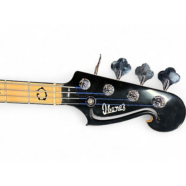 Used 2015 Ibanez 2690B 40th Anniversary Black Eagle Reissue Black Electric Bass Guitar