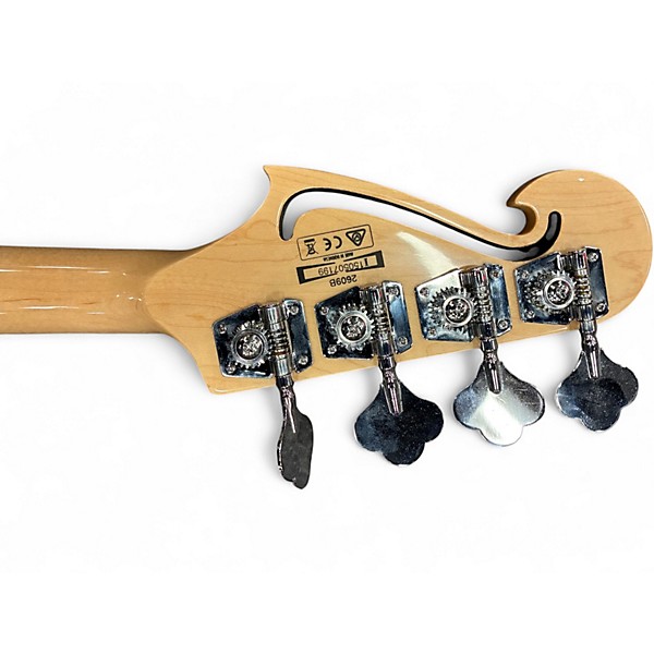 Used 2015 Ibanez 2690B 40th Anniversary Black Eagle Reissue Black Electric Bass Guitar