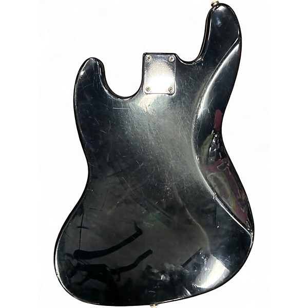 Used 2005 Fender Standard Jazz Bass Black Electric Bass Guitar