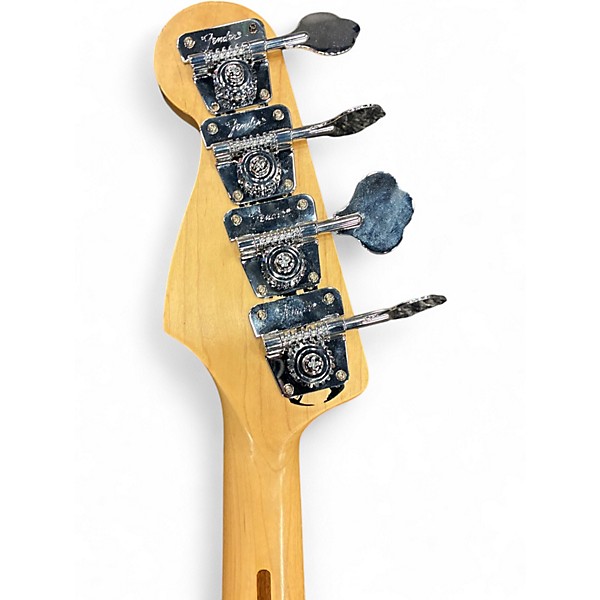 Used 2005 Fender Standard Jazz Bass Black Electric Bass Guitar