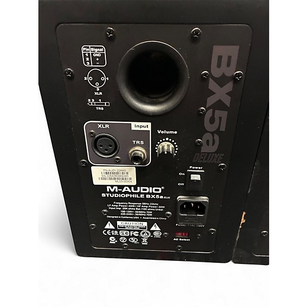 Used M-Audio BX5A Pair Powered Monitor