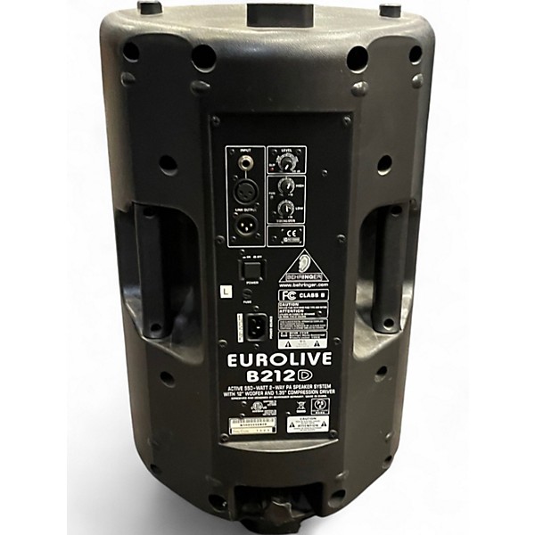 Used Behringer B212D 12in 2-Way 550W Powered Speaker